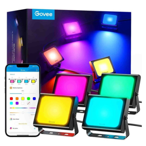 Govee Flood Lights vonkajšie SMART LED svetlá 4ks