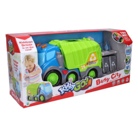 Kiddy Auto smetiarske s efektmi 31 cm