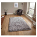 Svetlosivý ručne tuftovaný koberec Think Rugs Polar PL Light Grey, 60 × 120 cm