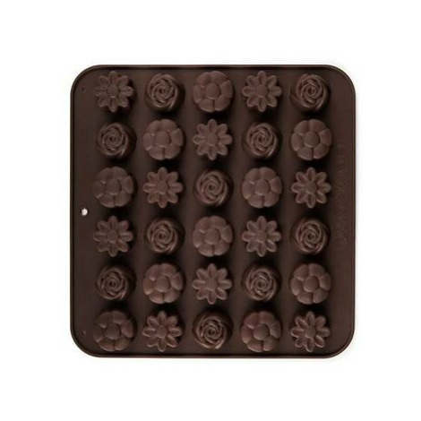 Banquet Formičky na čokoládu silikonové Culinaria Brown 21,4x20,6 cm mix tvarů