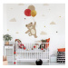 Nálepka medveďa s balónmi do detskej izby