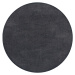 Kusový koberec Snuggle Grey kruh - 133x133 (průměr) kruh cm Flair Rugs koberce