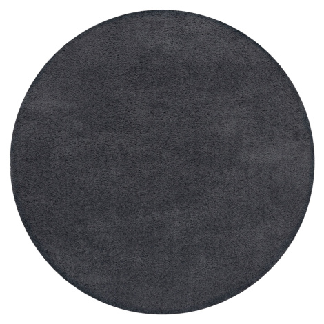 Kusový koberec Snuggle Grey kruh - 133x133 (průměr) kruh cm Flair Rugs koberce