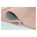 Ručně všívaný kusový koberec Asra wool pink - 120x170 cm Asra