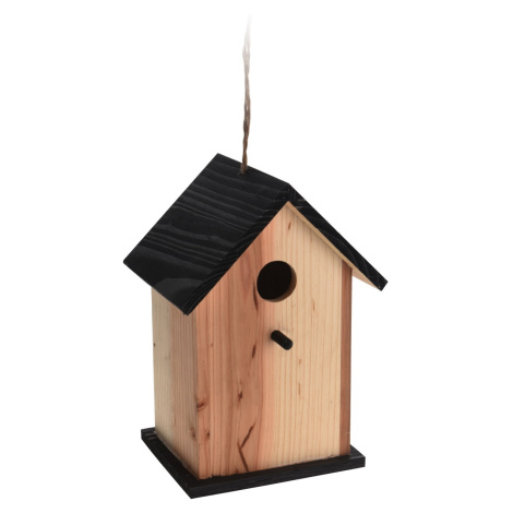 Vtáčia búdka Bird house hnedá, 15,5 x 13 x 22 cm