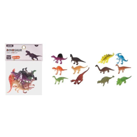 Zvieratká figúrky dinosaury 6 ks set 10 cm Wiky