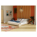 Benlemi Dvojlôžková posteľ JAPA Zvoľte farbu: Nelakovaná, Zvoľte rozmer: 160 x 200 cm