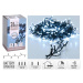 Kinekus Svetlo vianočné 24 LED studené biele, s časovačom a funkciami, vonkajšie/vnútorné