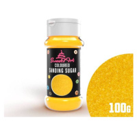 SweetArt dekorační cukr žlutý (100 g) - dortis