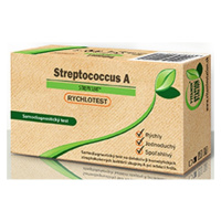 Vitamin Station Rýchlotest Streptococcus A samodiagnostický test z hrdla,1 set