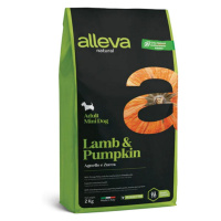 ALLEVA Natural Adult Mini Lamb Pumpkin granule pre psov 2 kg