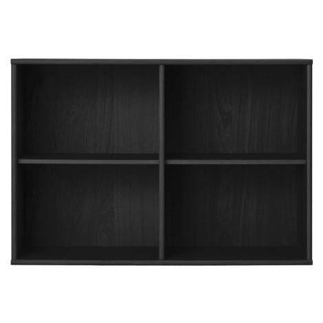 Čierna závesná knižnica v dekore jaseňa 89x61 cm Mistral – Hammel Furniture