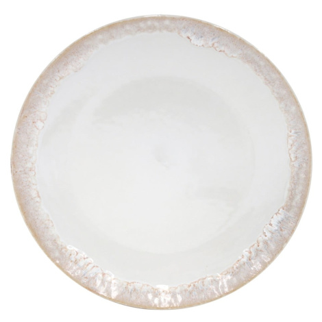 Biely tanier z kameniny ø 27 cm Taormina – Casafina
