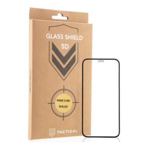 Tvrdené sklo na Apple iPhone 12 mini Tactica Shield 5D AntiBlue čierne Tactical