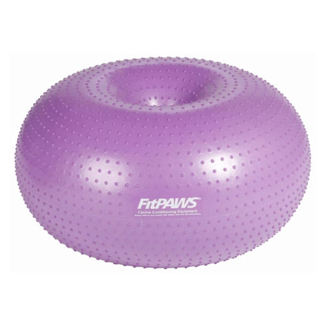 FitPAWS Balančná lopta pre domáce zviera TRAX Donut fialová 55 cm
