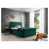 ELTAP CANDICE 140X200, NUBE 35, DARK GREEN, 23085