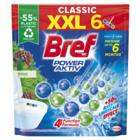 Henkel Bref Power Activ WC blok Pine 6x50 g XXL PACK