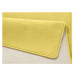 Kusový koberec Fancy 103002 Gelb - žltý Rozmery kobercov: 80x300