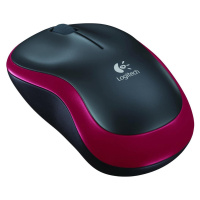 Logitech M185 červená