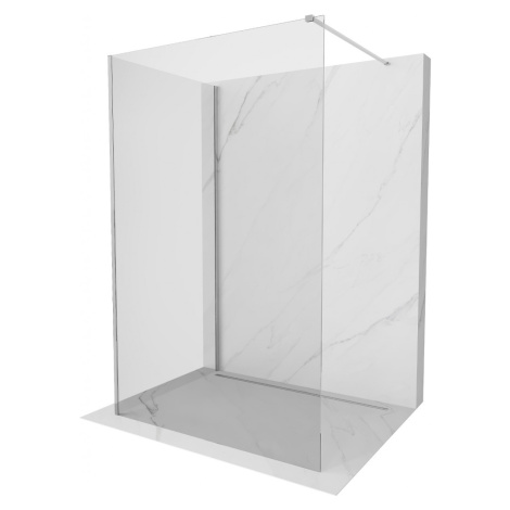 MEXEN/S - Kioto Sprchová zástena WALK-IN 100 x 85 cm, transparent, chróm 800-100-212-01-00-085