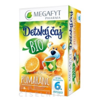 MEGAFYT Detský čaj BIO POMARANČ