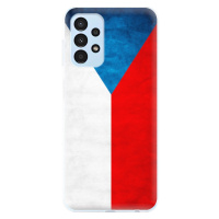 Odolné silikónové puzdro iSaprio - Czech Flag - Samsung Galaxy A13