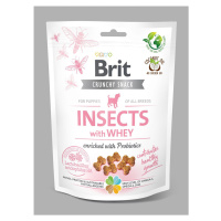 Brit Care Dog Crunchy Cracker. Funkčné pamlsky s hmyzom a syrovátkou. Obohatené o probiotiká. - 