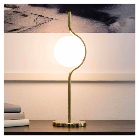 Stolná LED lampa Le Vita s opálovým sklom FARO BARCELONA