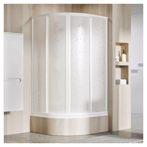 Ravak Supernova sprchový kút čtvrtkruh 90x90 cm 31177v10011 SKCP490SABP0