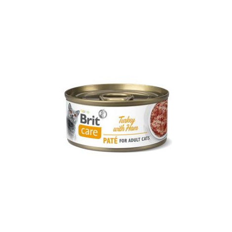 Brit Care Cat Adult Paté Turkey/Ham - 70g