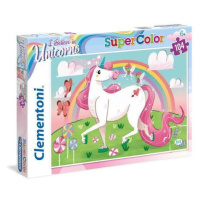Clementoni Puzzle 104 dielikov Unicorn I Believe in Unicorns 27109