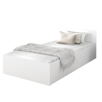GL Jednolôžková posteľ Dolly s úložným priestorom - biela Rozmer: 200x90
