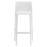 PEDRALI - Vysoká barová stolička VOLT 678 DS - biela