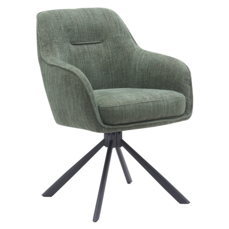 Zelené jedálenské stoličky v súprave 2 ks Avola – Unique Furniture