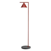 FLOS Captain Flint stojaca lampa 2700K červ/čierna