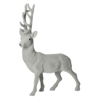 Dekoria Dekorácia Reindeer 30x9x40 grey, 30 x 9 x 40 cm