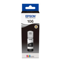 Epson originálna cartridge C13T00R140, 106, black, 70ml, Epson EcoTank ET-7700, ET-7750 Express 