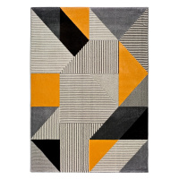 Oranžovo-sivý koberec Universal Gladys Duro, 60 x 120 cm