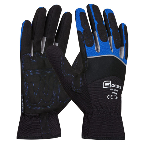 Gebol Rukavice Anti Shock čierne veľ. 9