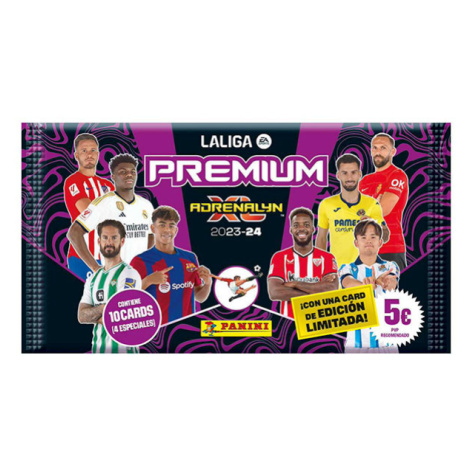 Panini Books Futbalové karty Panini LaLiga 2023/2024 Adrenalyn Premium Packet