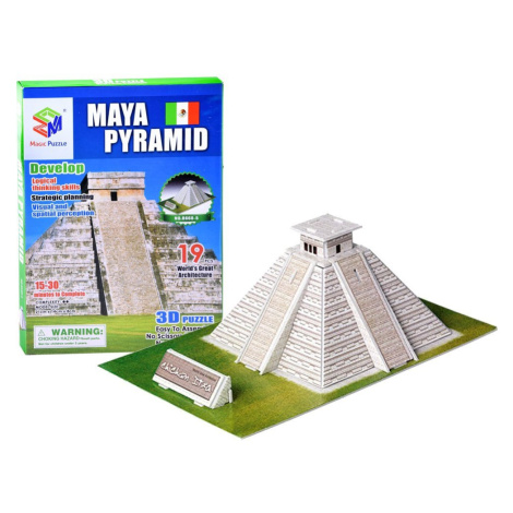 mamido  3D Puzzle Mayská pyramída