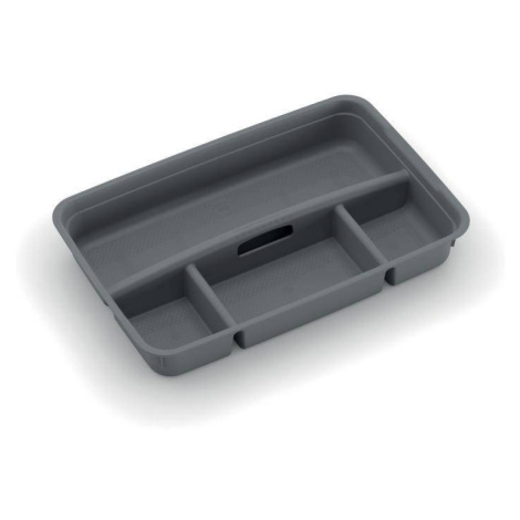 Organizér KIS K Latch Tray M-L-XXL, sivý/oranžový, 36x54,5x8,5 cm