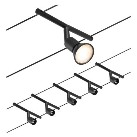 Paulmann Wire Salt lankový systém 5-pl., 5m čierna