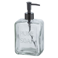 Sklenený dávkovač na mydlo Wenko Pure Soap