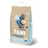 Asan Cat Organická podstielka pre mačky Fresh Blue, 10 l