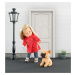 Psík s obojkom Puppy Set with Leash & Bond Corolle pre 36 cm bábiku od 4 rokov