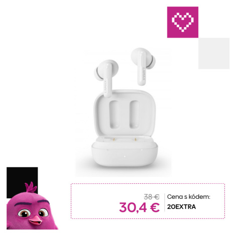 LAMAX Clips1 Plus bezdrôtové slúchadlá TWS biela