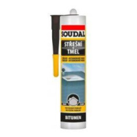 Strešný tmel 280ml, 280 ml, čierny, Soudal