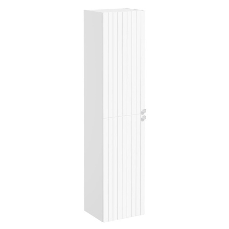 Kúpeľňová skrinka vysoká VitrA Root 40x180x35 cm biela mat ROOTV40BI