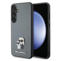 Plastové puzdro Karl Lagerfeld na Samsung Galaxy S24 5G S921 KLHCS24SPSAKCMPG Saffiano Karl and 